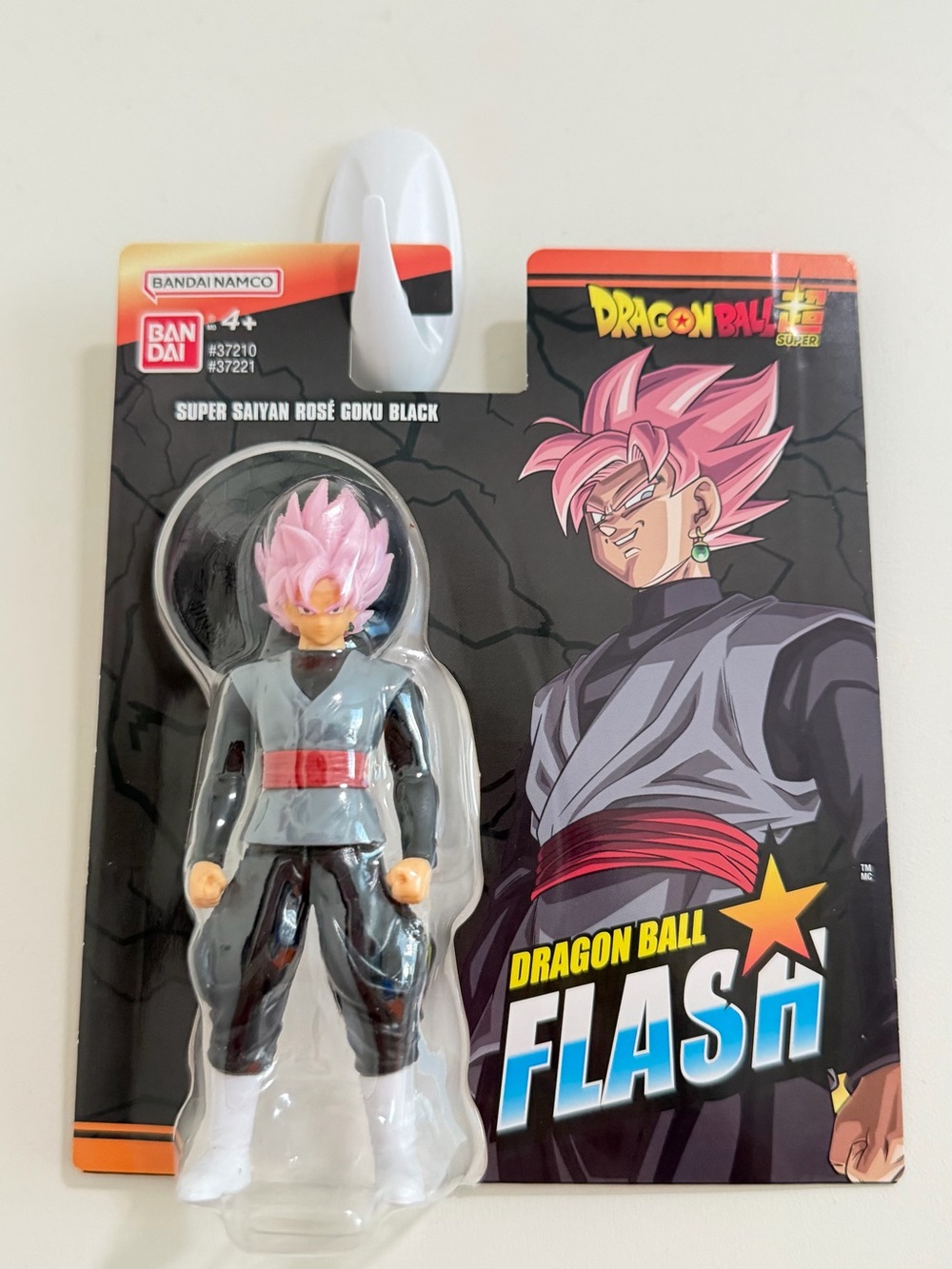 Bandai Dragon Ball Super Flash Super Saiyan Rosé Goku Black Pink Action Figure